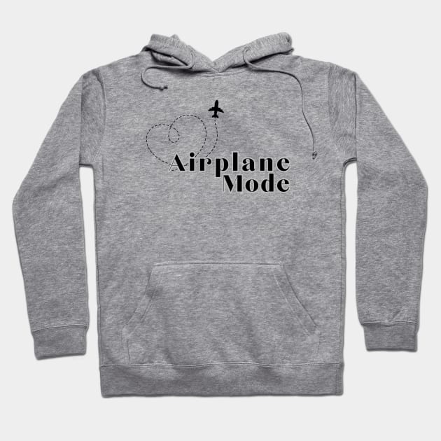 Airplane Mode Hoodie by TheCorporateGoth